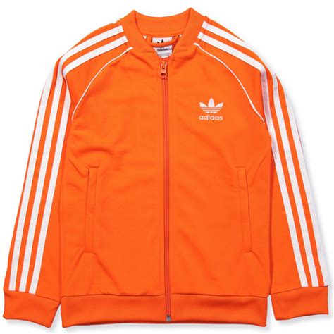 adidas jacke orange schwarz|Orange .